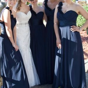Dark Blue Bridesmaid dress size 12